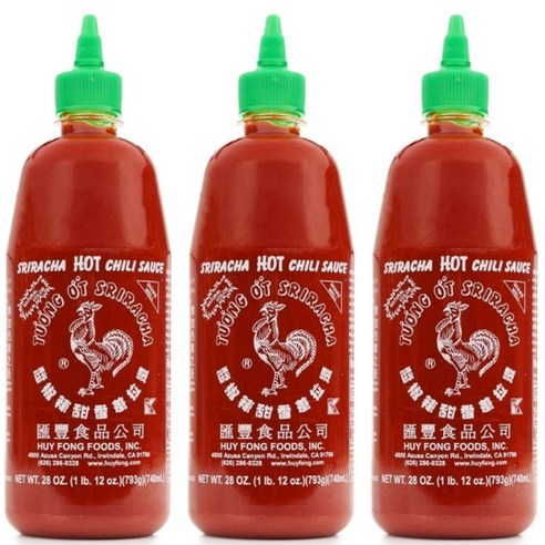 스리라차 핫 칠리 시즈닝, 793g, 3개