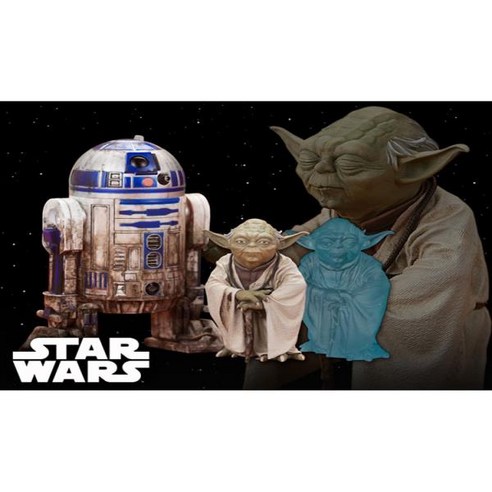 주식 오리지널 코토부키야 SW95 ARTFX 스타 워즈 마스터 요다 R2-D2 로봇 영화 캐릭터 모델 아트 컬렉션 장, 한개옵션1, 01 In Stock