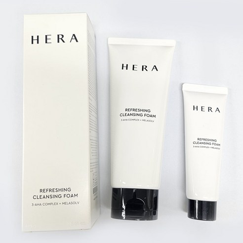 😥 씻어도 씻어도 찝찝한 기분? 산뜻한 클렌징으로 되찾는 맑은 피부 ✨ 헤라크리미클렌징폼