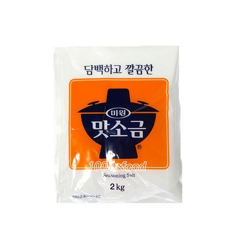 청정원 맛소금 2kg, 1개