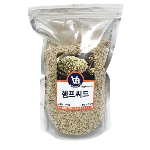 어썸티 캐나다 햄프씨드 1kg, 1개