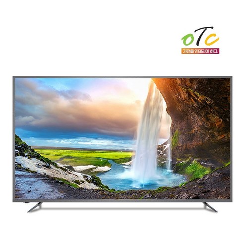 OTC 75인치TV UHD 4K LEDTV, 에너지효율 1등급, 할인가격, 평점 5/5, 4K UHD 해상도