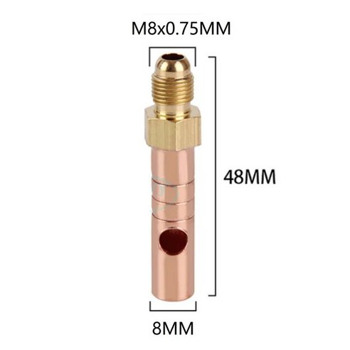 플라즈마 토치 헤드 커넥터 너트 전원 케이블 수리 부품 M8 M9 M10 M12 M16 M16x1.5 P80 PT31 AG-60 TC60, 01 P80 M8x0.75 8mm