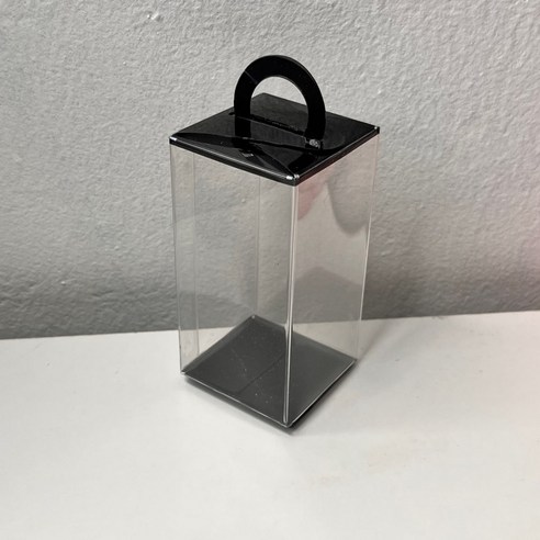 투명미니상자 투명블랙 차랑용 박스 20EA, 20개