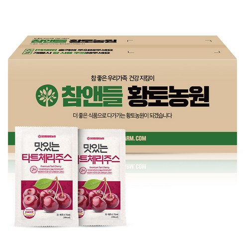 데이앤 맛있는 타트체리즙 70ml [벌크포장], 100개