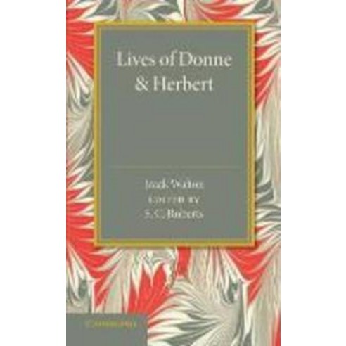 Lives of Donne and Herbert, Cambridge University Press