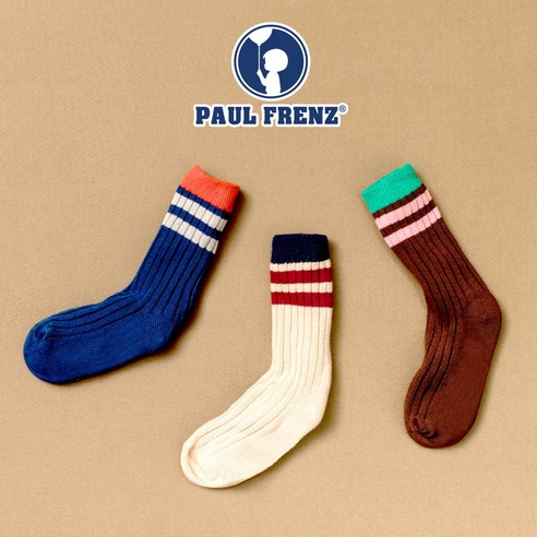 우리 아이 발에 포근함을, 폴프랜즈 골지 크루삭스