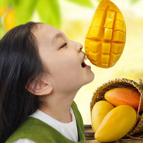 프리미엄 20브릭스 이상 태국 골드 망고 무지개 mango 열대 과일, 골드망고, 2.5kg, 1개