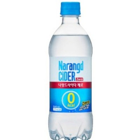 나랑드사이다 제로, 500ml, 18개