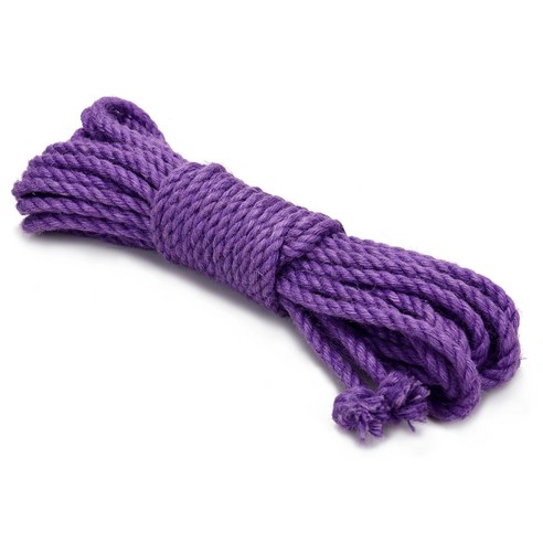 6.0mm 황마로프 칼라 주트로프 (30color) 로프, 16.PURPLE