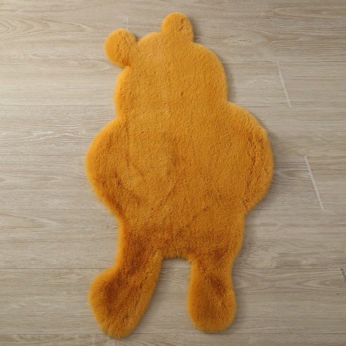 공장 공급 만화 귀염둥이 동물 이형 곰 카페트 거실 침실 출입구 매트리스 창문 장식 카페트, 골드비니