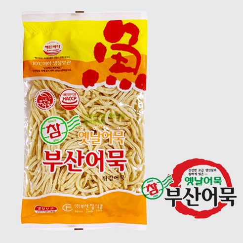 부산참어묵 이품어묵채 200g 본사직영몰 어묵, 6개