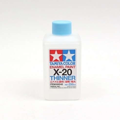 에나멜 신너 250ml (대용량) X-20 80040