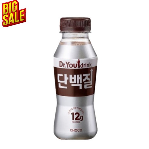 오리온 닥터유 단백질 드링크 초코맛, 240ml, 20개