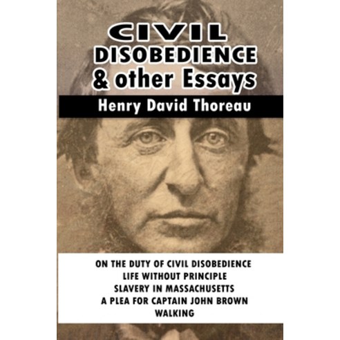 Civil Disobedience and Other Essays Paperback, Blurb