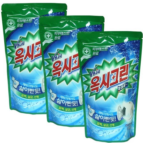 스파크 산소표백제 리필, 2kg, 2개 옥시크린표백제 11 옥시크린 세탁세제 용기1kg 3개, 1kg
