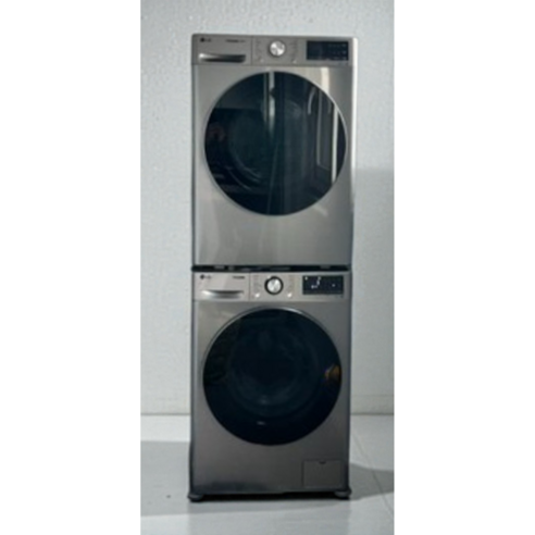 LG전자 트롬 ThinQ 세탁기 F12VVA + 건조기 RH10VTA 12kg + 10kg 방문설치, F12VVA-10VB, 모던 스테인리스