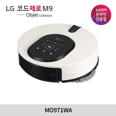 LG전자 코드제로 M9 오브제컬렉션 인공지능 물걸레 로봇청소기 MO971WA, 카밍베이지