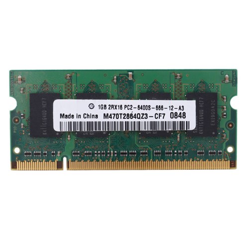 DDR2 1GB 노트북 RAM 메모리 2RX16 800MHz PC2-6400S 200 핀 Sodimm 노트북 메모리, 옵션선택, 단일옵션선택