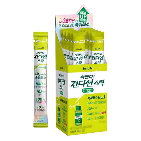 컨디션 컨디션맛 숙취해소스틱, 18g, 1개