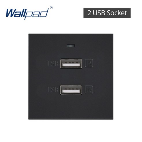 DIY 금속 벽 소켓 단추 스위치 전기 콘센트 닦 았 프레임 PC 기능 키 조합 S6 시리즈 WALLPAD, USB, 없음