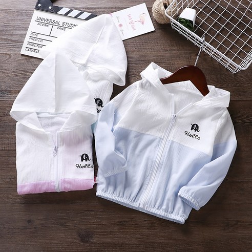 N.E.U.kids 가볍고 산뜻한 유아동 바람막이점퍼