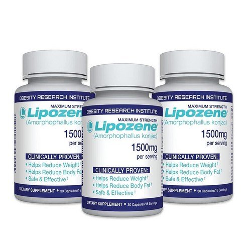 리포젠 아모르포팔루스 1500mg 캡슐 30정 3팩