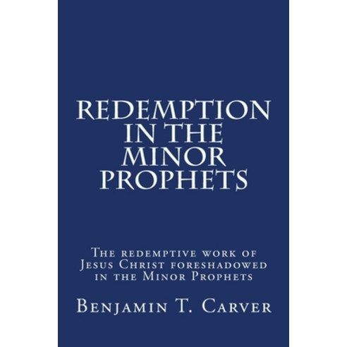 (영문도서) Redemption in the Minor Prophets: The redemptive work of Jesus Christ foreshadowed in the Min... Paperback, Createspace Independent Pub..., English, 9781500585471