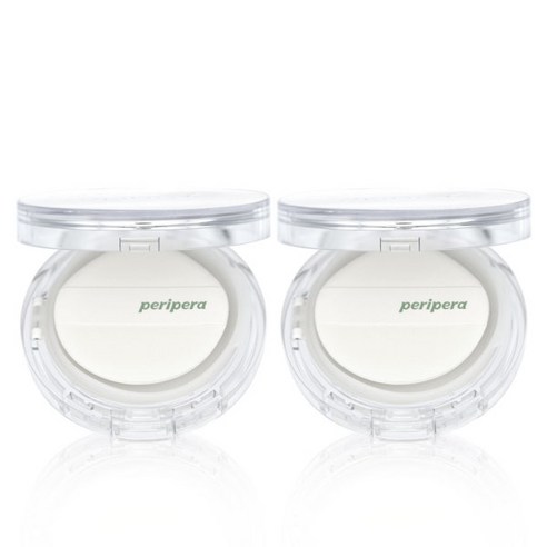 페리페라 무드 비건 글로우 쿠션 01 퓨어 2개 PN13263LZ, 13g