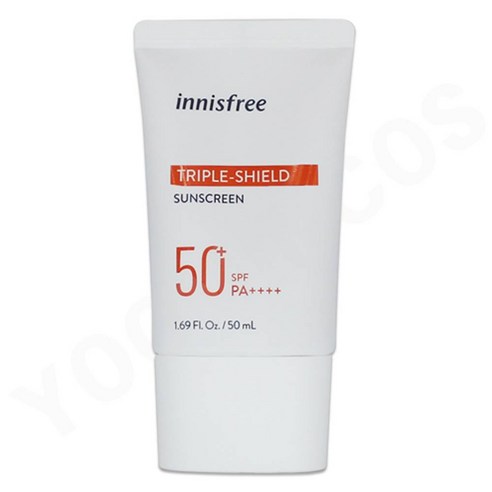 이니스프리 인텐시브 트리플 쉴드 선스크린 50ml / SPF50+ PA++++, 1개