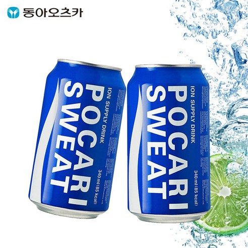 동아오츠카 포카리스웨트캔 340ml(24개), 24개, 340ml