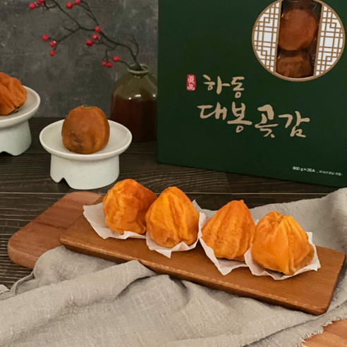 [슬로푸드] 산지직송 대봉 곶감 대봉감선물세트 특사이즈 설 선물, 2개