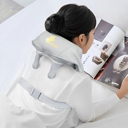 뭉친 어깨, 뻐근한 목, 이제 릴렉스파 3D 텐션 목어깨 안마기로 시원하게!