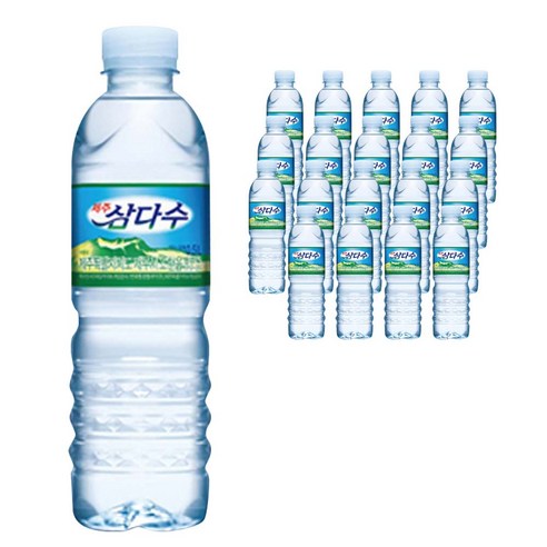 제트스카이 제주삼다수, 500ml, 20개