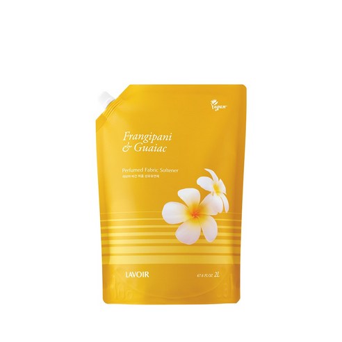 라브아 퍼퓸 초고농축 섬유유연제 프랑지파니앤가이악 향, 1개, 2L