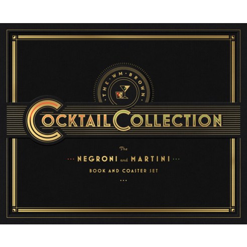 (영문도서) The Wm Brown Cocktail Collection: The Negroni and the Martini: Book and Coaster Set [With Coa... Hardcover, Artisan Publishers, English, 9781648291739