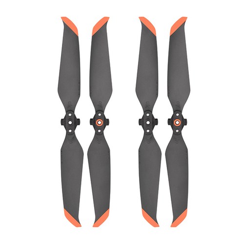 DJI 매빅에어2 에어2S 드론 7238F 저소음 프로펠러 세트 교체용 소음감소 날개 부품, 1개, (에어2) 프로펠러오렌지(2)