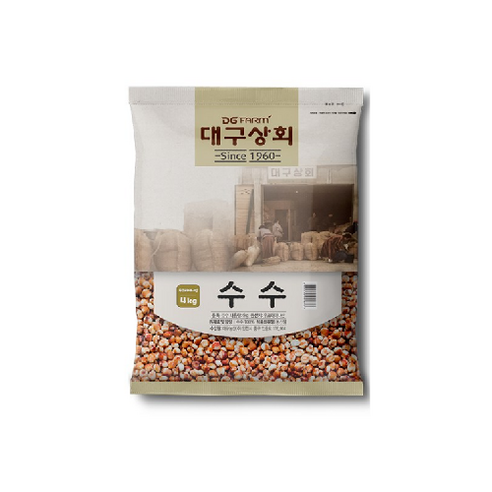 대구상회 맛있는 수수, 4개, 1kg