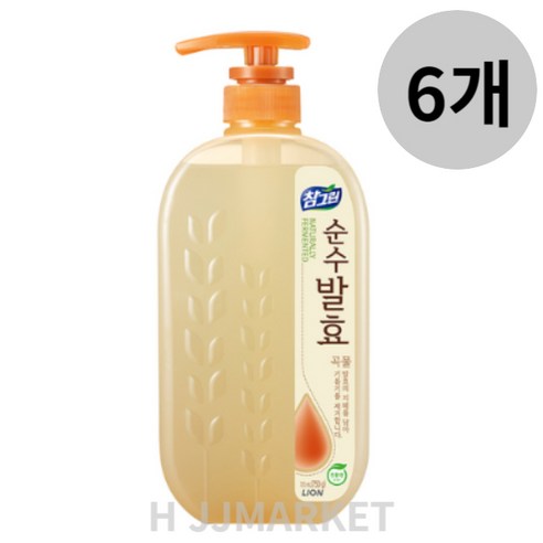 참그린 순수발효 곡물 주방세제, 4.32L, 2개