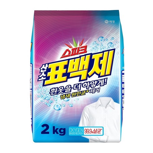스파크 산소표백제 리필, 2kg, 2개 옥시크린표백제 스파크 산소표백제 리필, 2kg, 2개 옥시크린표백제