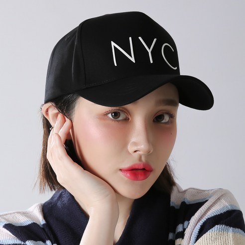 라핑 nyc 모자 볼캡 남자 여성 캡모자