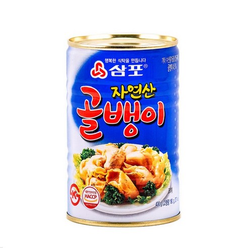 삼포골뱅이 400g X24 한박스, 24개