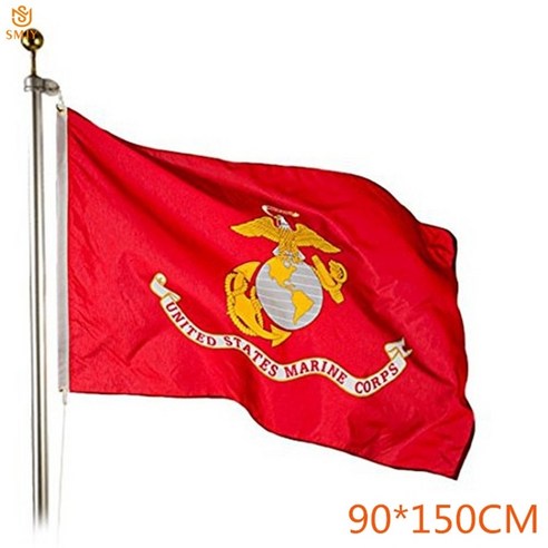 군모 밀리터리모자 해병대 미국 usmc 90cmx150cm 폴리에스터 자수 미국 19