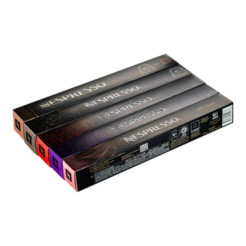 네스프레소 정품 캡슐 판매량 높은 베스트 5종 세트, 7g, 1세트, 50개입