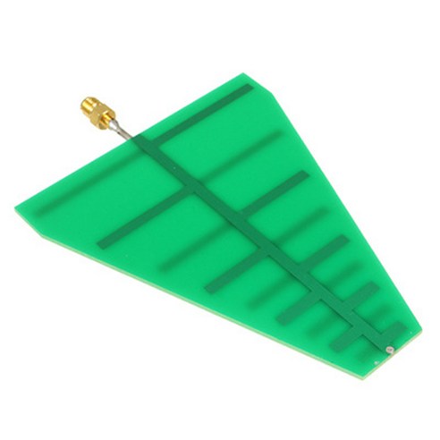 15W 5-6dB 1.35-9.5GHz UWB 안테나 8x10cm RF 지향성 안테나 고정밀 부품 선형 방향 편광 액세서리, {"사이즈":"100x80mm"}, {"색상":"초록"}, {"수건소재":"플라스틱"}