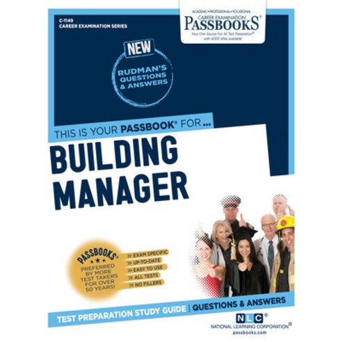 Building Manager Volume 1149 Paperback, Passbooks, English, 9781731811493