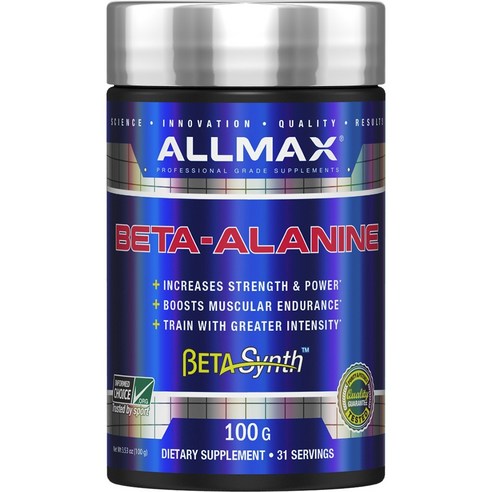 Allmax 베타 알라닌, 1개, 100g