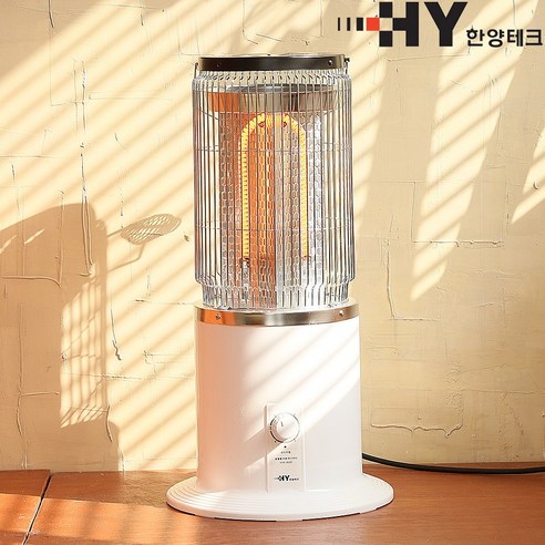 (국내생산) 한양테크 전기 카본히터 원통형 난로, 할인특가