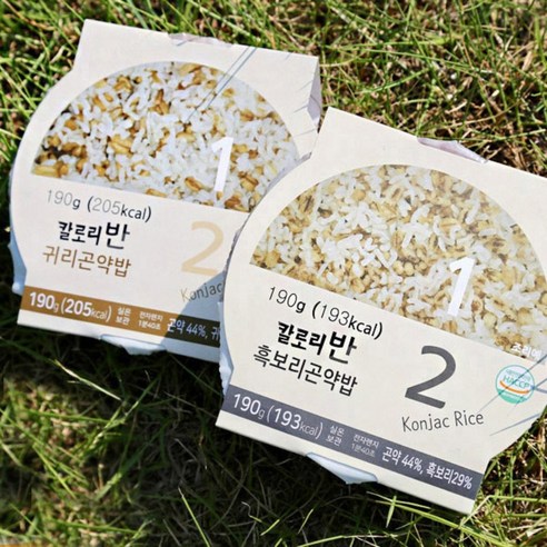 건강한 저칼로리 현미 귀리 곤약밥 곤약 잡곡밥 다이어트 즉석 전자레인지 밥, 150g, 1개