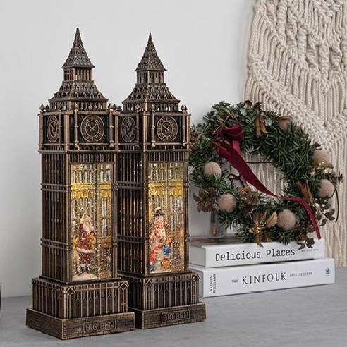 크리스마스의 마법, 빅벤 워터볼 스노우볼 뮤직박스 샤넬스노우볼